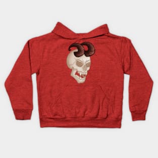 Demon Skull Kids Hoodie